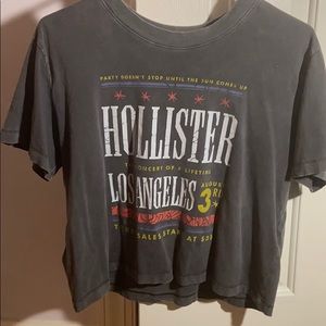 hollister vintage crop top